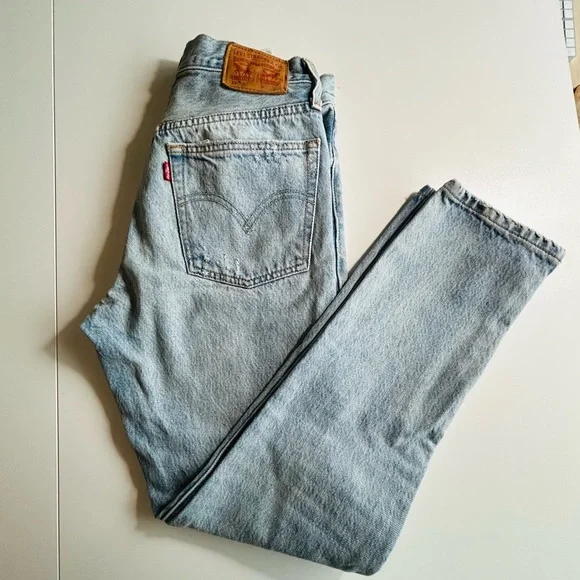 Levi’s 501 straight leg size denim Jeans size 25 - Picture 6 of 6